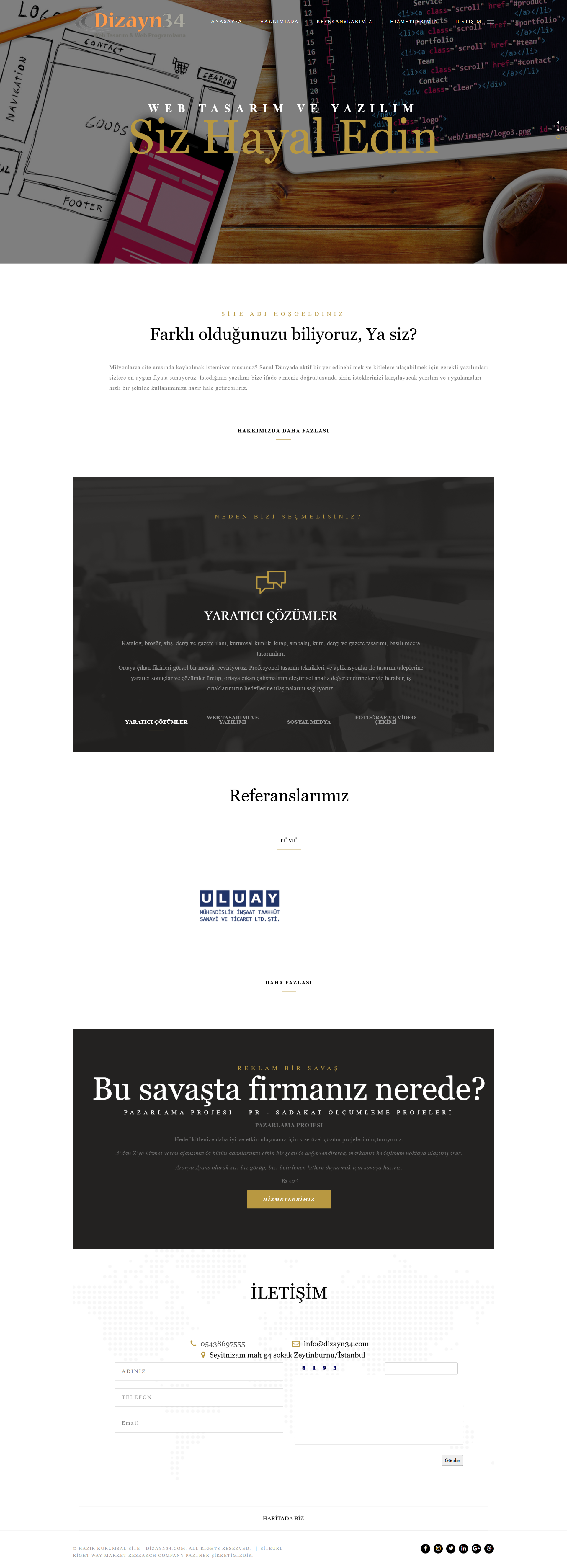 Hazır Kurumsal Web Sitesi 5